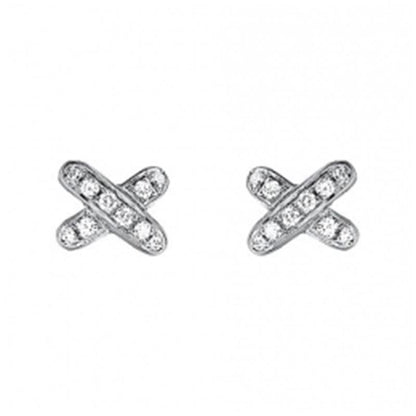 [AURORA]JEUX DE DIAMOND EARRINGS