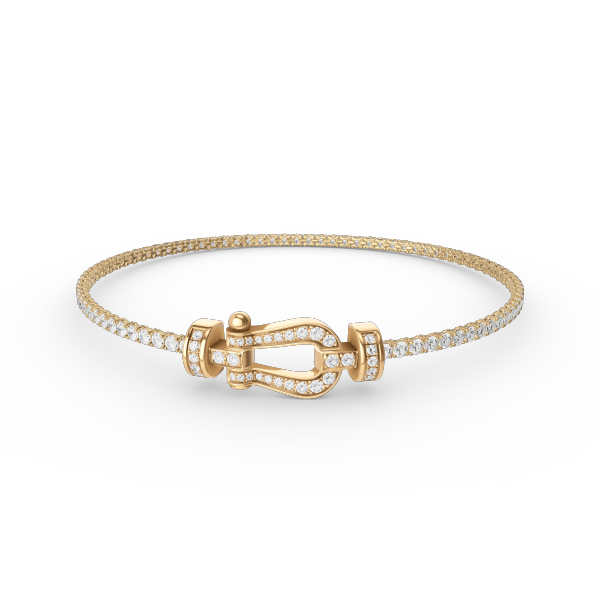 [AURORA]FORCE HORSESHOE DIAMOND TENNISARMBAND