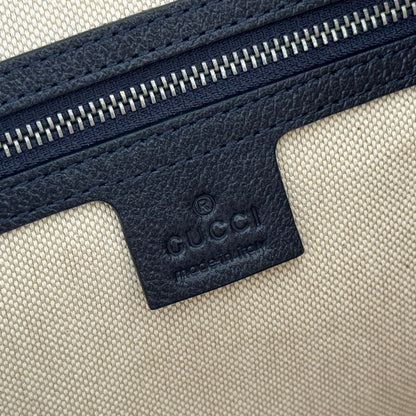 GG 25S EPILOGUE BAG 30 IN BEIGE AND BLACK CALFSKIN