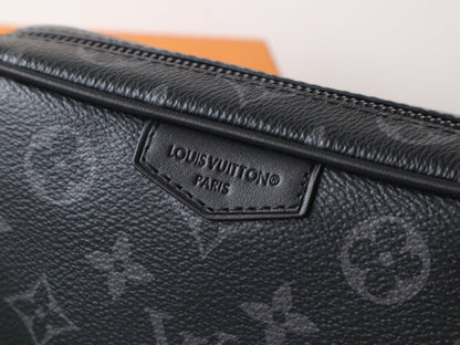 TROCADERO BAG 20 IN BLACK MONOGRAM ECLIPSE CANVAS