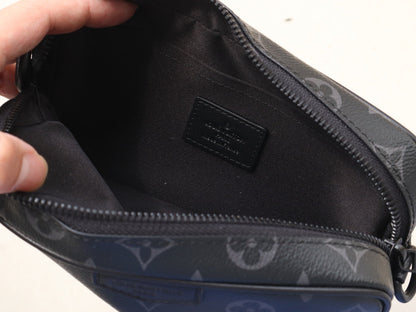 TROCADERO BAG 20 IN BLACK MONOGRAM ECLIPSE CANVAS
