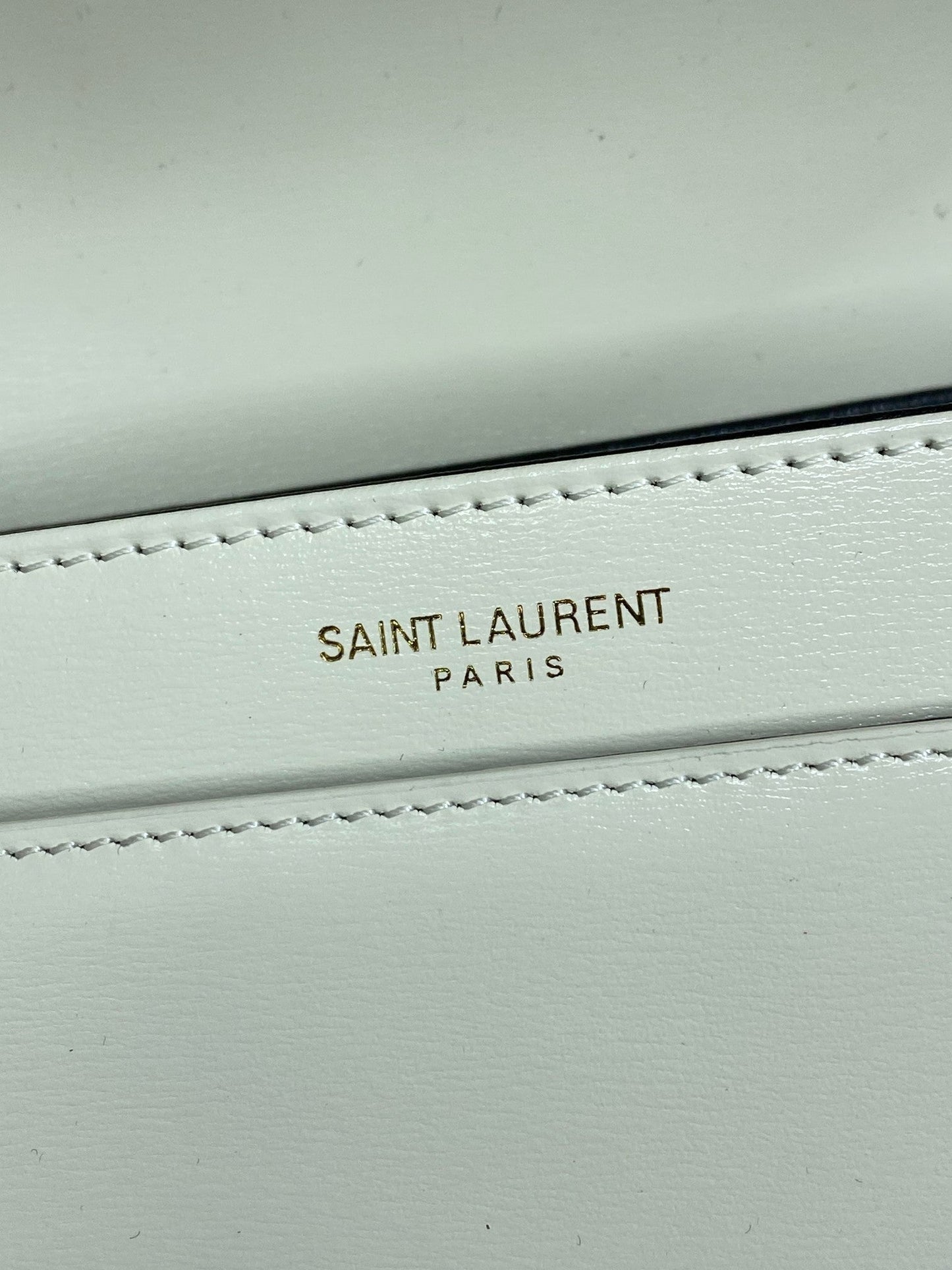 SOLFERINO SMALL SATCHEL 19 IN WHITE CALFSKIN GOLD HARDWARE
