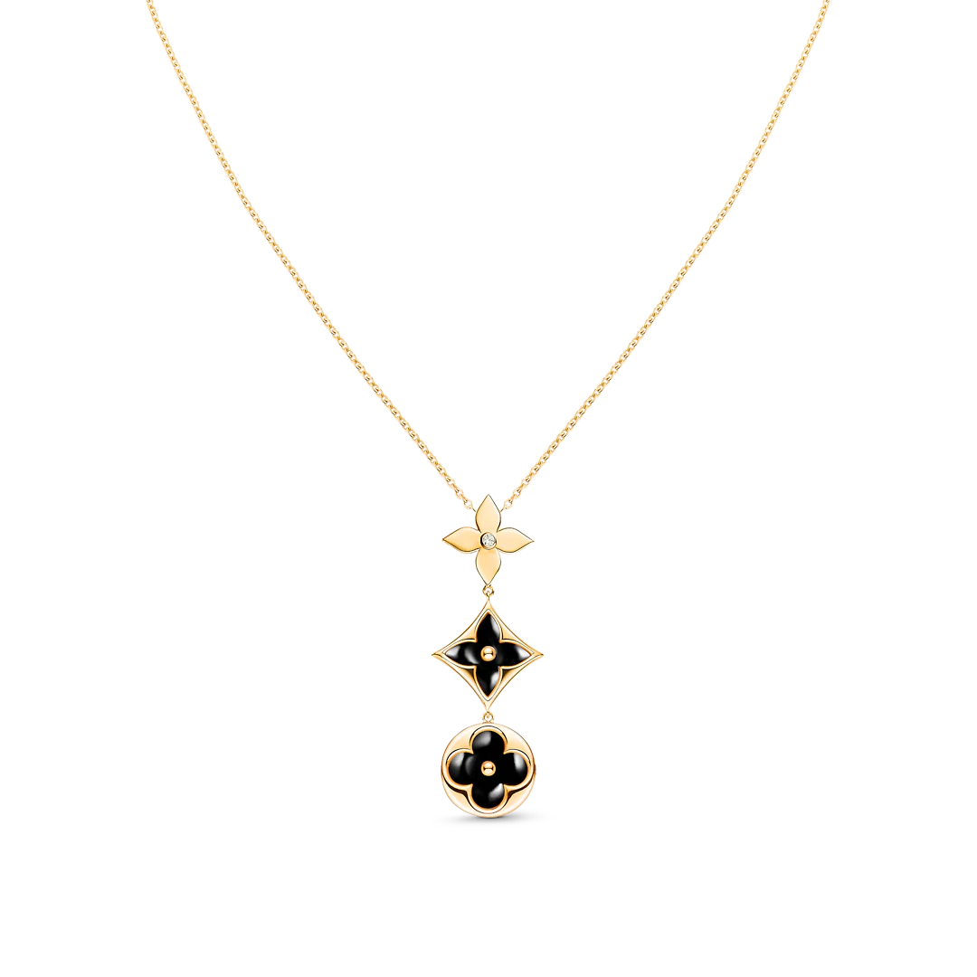 [AURORA] HALSKETTE AUS ROTGOLD MIT STERN UND SONNE
