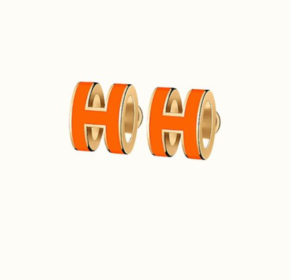 [AURORA] MINI POP H OHRRINGE ORANGE