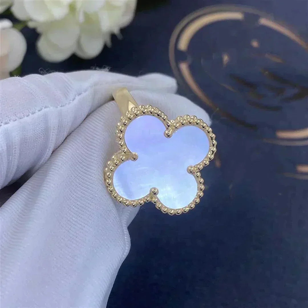 [basloveJW]CLOVER WEISSER MOP-RING