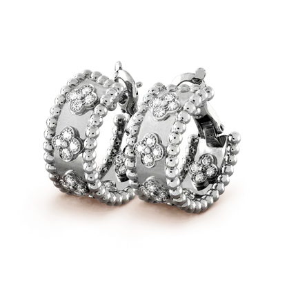 [basloveJW]PERLEE DIAMANT-OHRRINGE