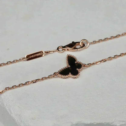 [AURORA]BUTTERFLY ONYX  BUTTERFLY BRACELET