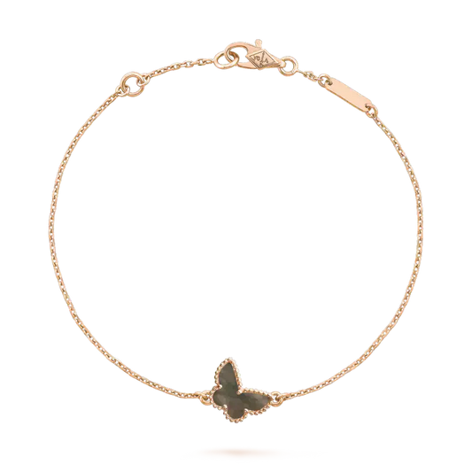 [AURORA]BUTTERFLY ONYX  BUTTERFLY BRACELET