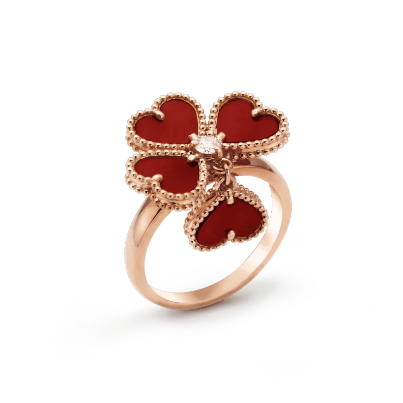 [basloveJW]Süßklee-Karneol-Ring