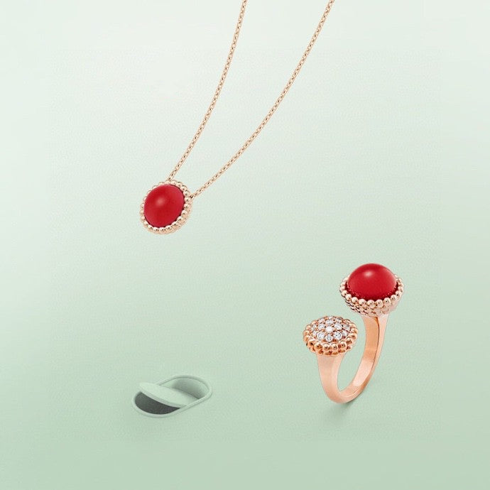 [basloveJW]PERLEE COULEURS DIAMANT ROSÉGOLD ZWISCHEN DEN FINGERN