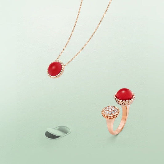 [basloveJW]PERLEE COULEURS DIAMANT ROSÉGOLD ZWISCHEN DEN FINGERN