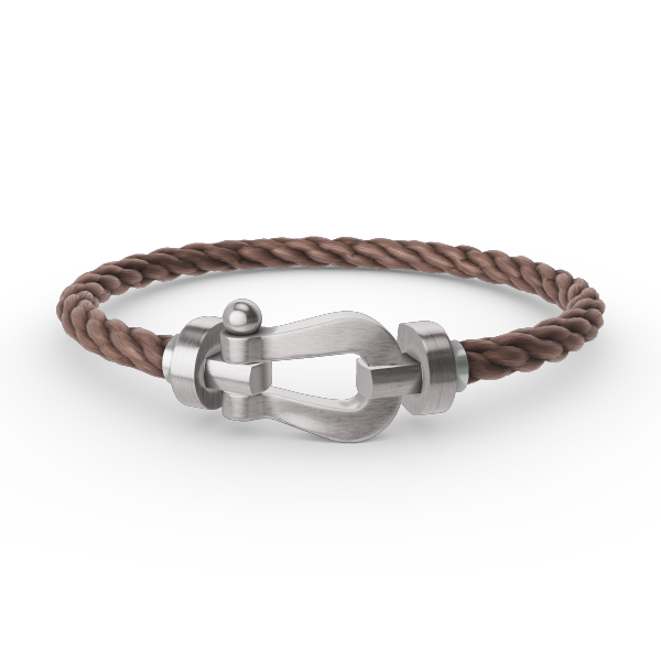 [AURORA]フォース ラージホースシュー ダイヤモンドなしブレスレット シルバー