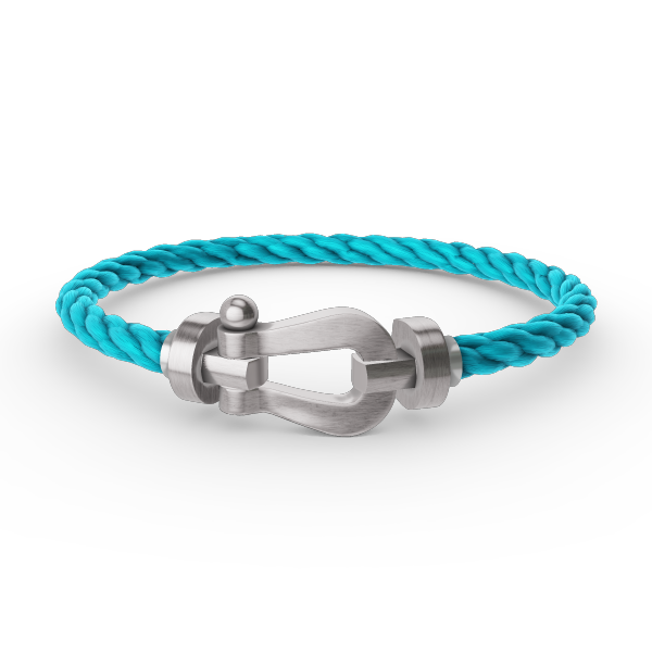[AURORA]フォース ラージホースシュー ダイヤモンドなしブレスレット シルバー