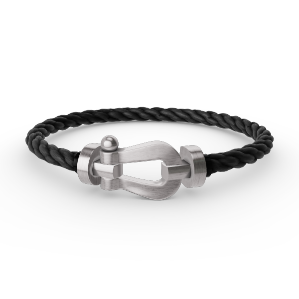 [AURORA]フォース ラージホースシュー ダイヤモンドなしブレスレット シルバー