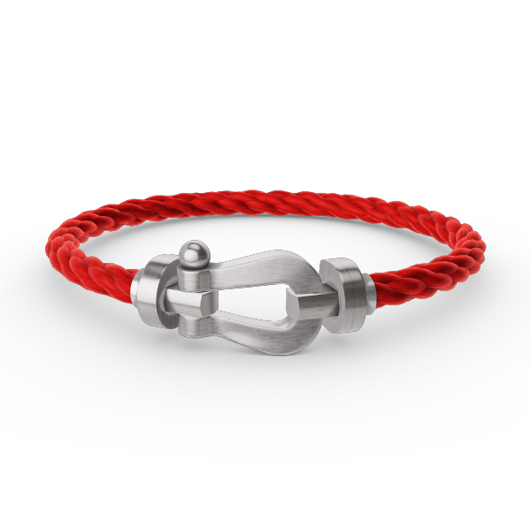 [AURORA]フォース ラージホースシュー ダイヤモンドなしブレスレット シルバー