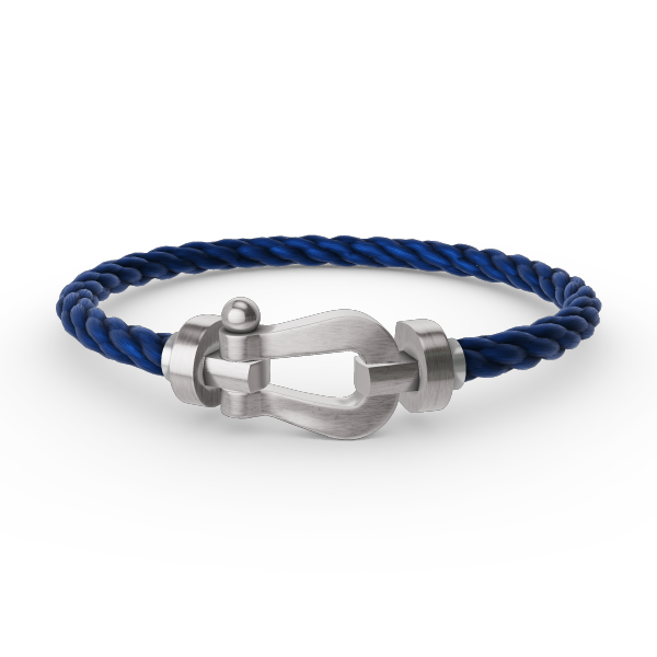 [AURORA]フォース ラージホースシュー ダイヤモンドなしブレスレット シルバー