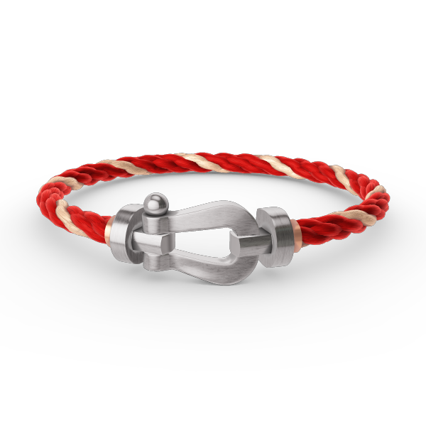[AURORA]フォース ラージホースシュー ダイヤモンドなしブレスレット シルバー