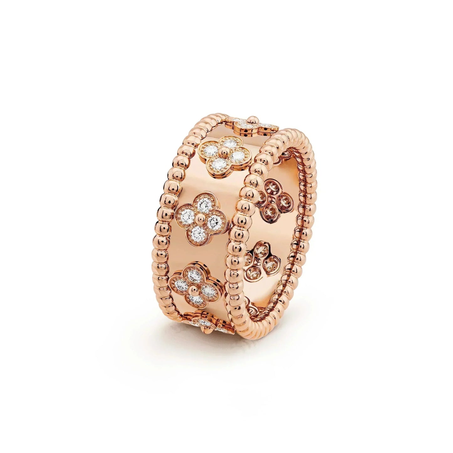 [basloveJW]KLEEBLATT-KALEIDOSKOP-RING 10MM
